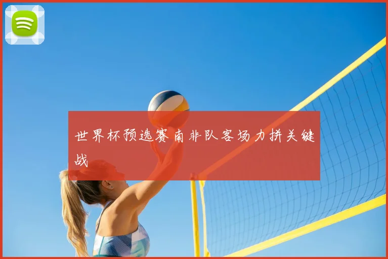 世界杯预选赛南非队客场力拼关键战