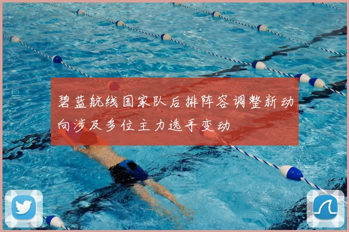 碧蓝航线国家队后排阵容调整新动向涉及多位主力选手变动